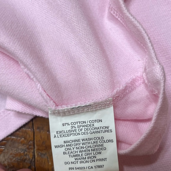 Women's Vintage Old Navy Perfect Fit Half Button Shirt, Size Medium - Picture 6 of 9